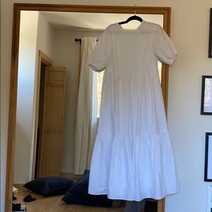 White ASOS dress